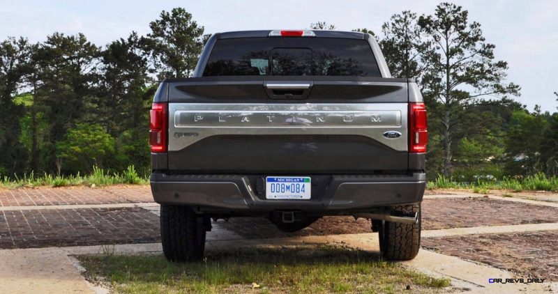 2015 Ford F-150 Platinum 4x4 Supercrew Review 90