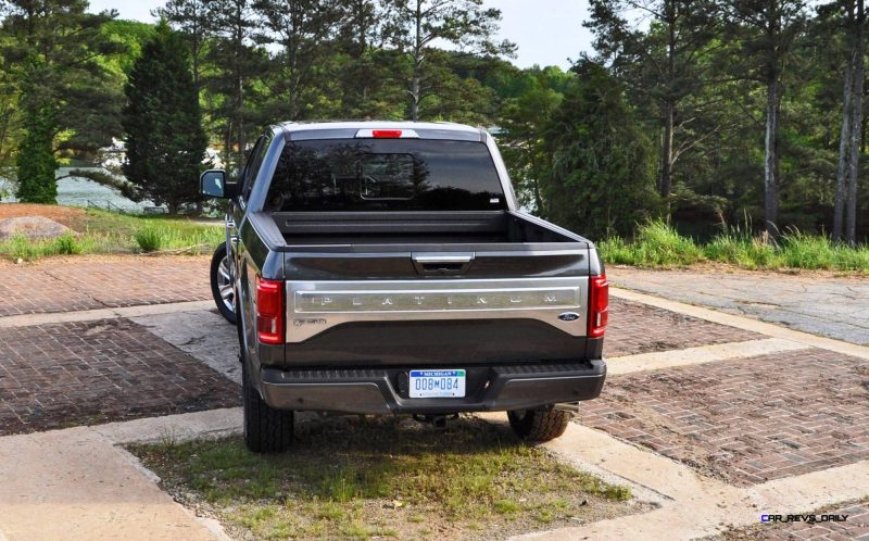 2015 Ford F-150 Platinum 4x4 Supercrew Review 92