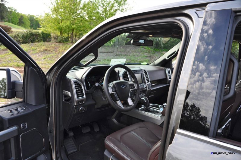 2015 Ford F-150 Platinum 4x4 Supercrew Review 94