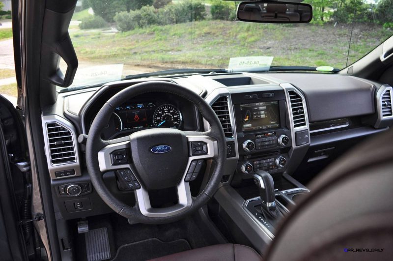 2015 Ford F-150 Platinum 4x4 Supercrew Review 95