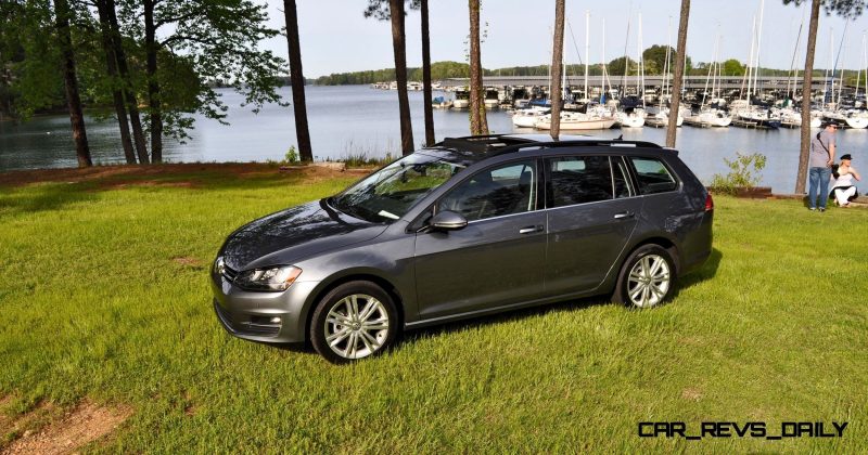 2015 VW Golf Sportwagen TDI SE 95