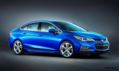 2016 Chevrolet Cruze front 7/8