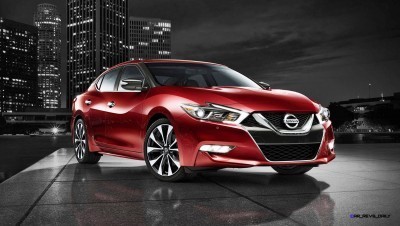 2016-nissan-maxima-coulis-red-side-view-night-skyline-zoom-hd copy
