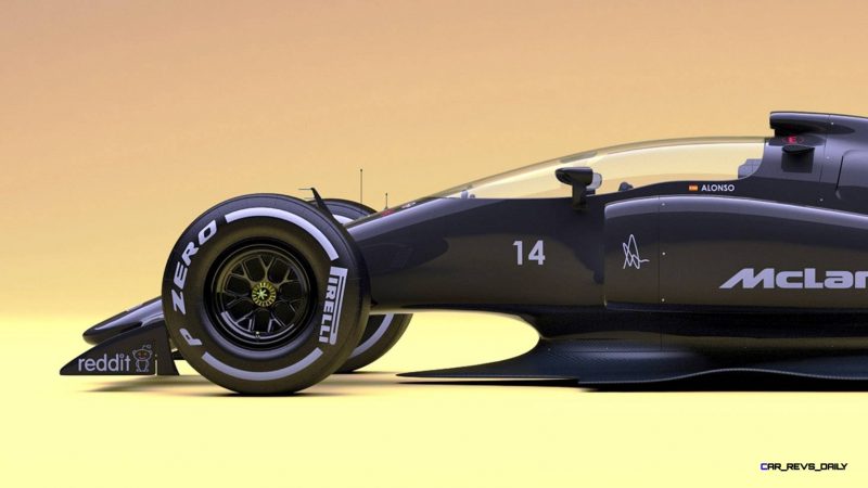 Andries Van Overbeeke - 2019 McLaren-Honda Formula One Renderings 3