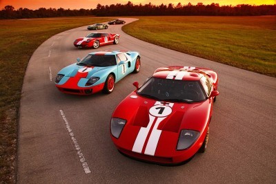 The all-new 2005 Ford GT will be a larger, modern presentation o