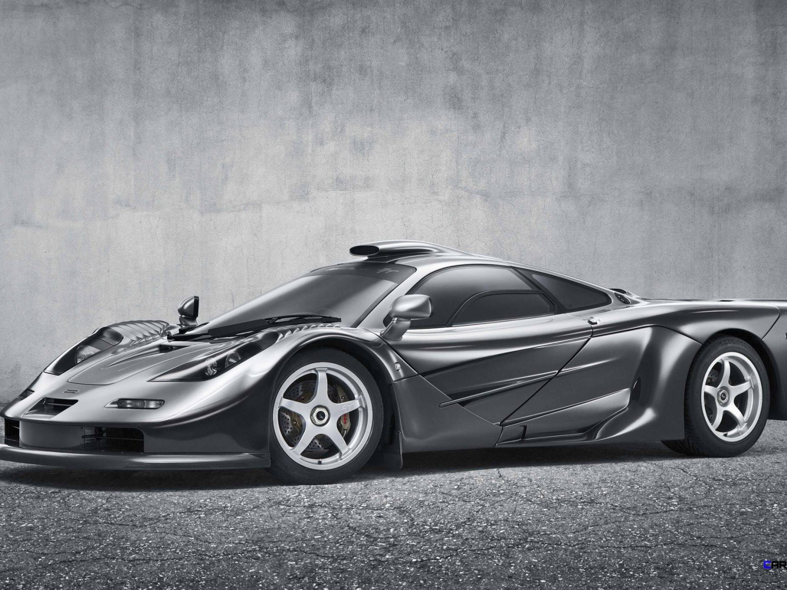 McLaren F1 GT Longtail Silver 1