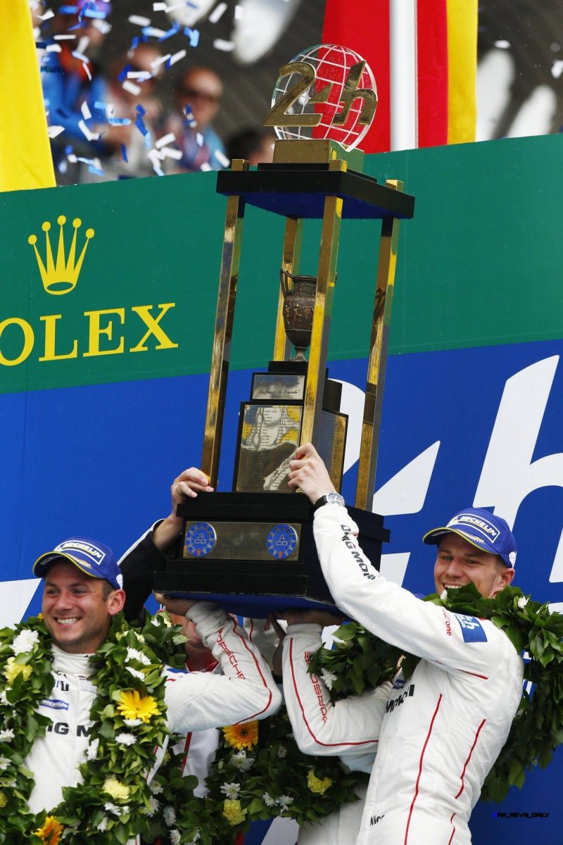 Porsche Team: Nick Tandy, Nico Huelkenberg (l-r) 