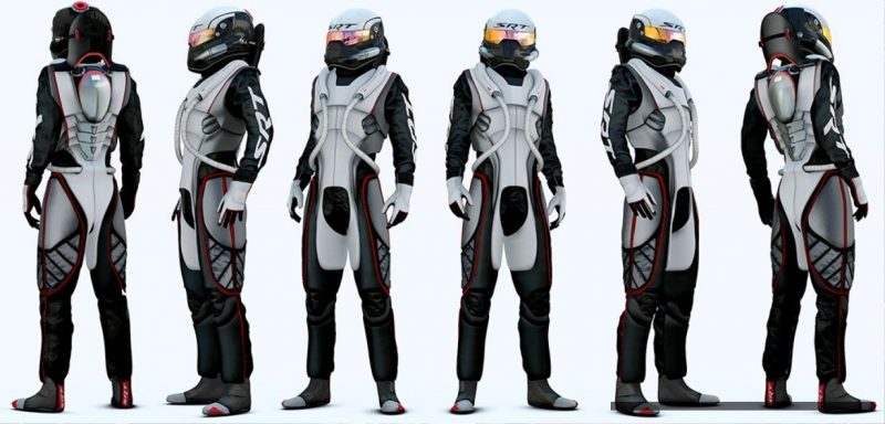 SRT Race G-suit for the SRT Tomahawk GTS-R Vision Gran Turismo