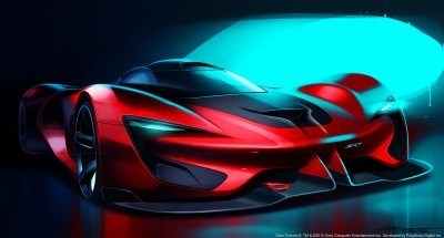 SRT Tomahawk Vision Gran Turismo Concept Sketch