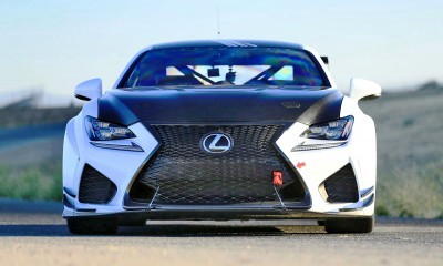 2015 Lexus RCF GT Concept Drops 900Lbs For Pikes Peak  11