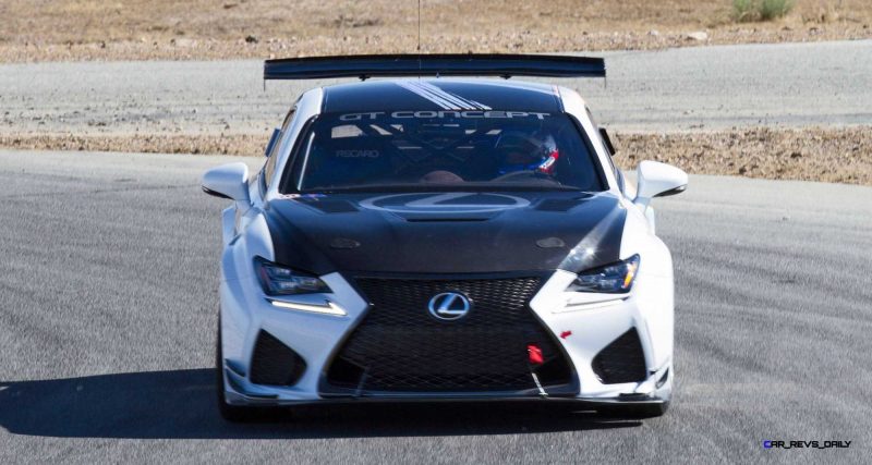 2015 Lexus RCF GT Concept Drops 900Lbs For Pikes Peak  12