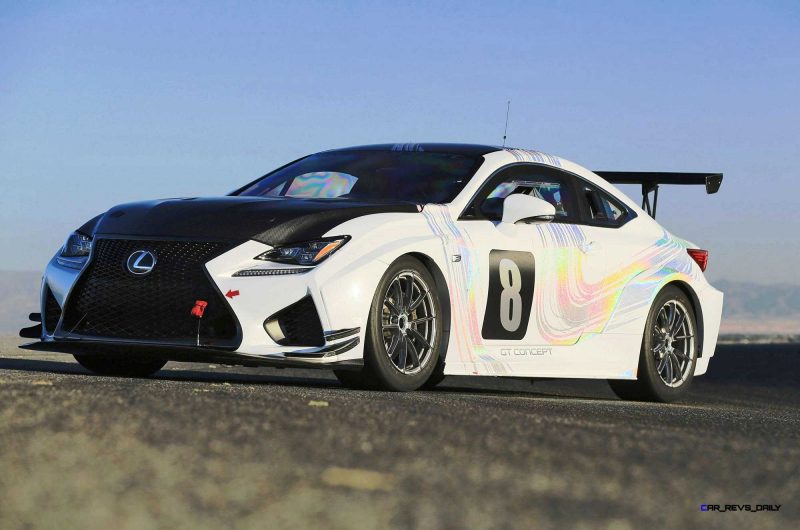 2015 Lexus RCF GT Concept Drops 900Lbs For Pikes Peak  3