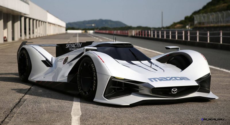 2015 Mazda LM55 Vision GT Tops Goodwood With 787B LeMans Legend 2