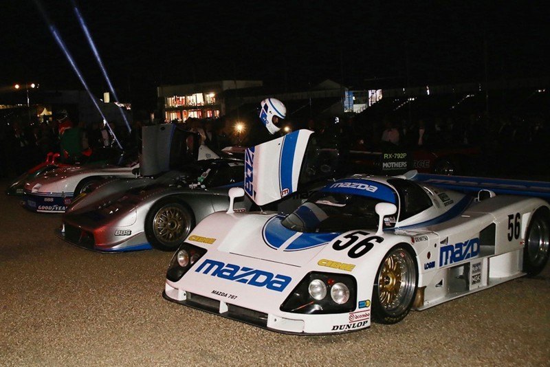 2015 Mazda LM55 Vision GT Tops Goodwood With 787B LeMans Legend 62