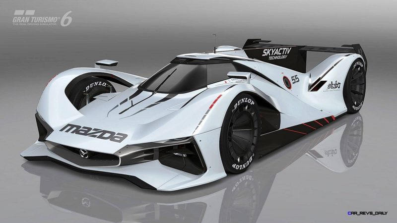 2015 Mazda LM55 Vision GT Tops Goodwood With 787B LeMans Legend 73