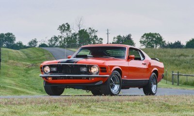 S114_1970 Ford Mustang Mach 1 Fastback Calypso Coral 1