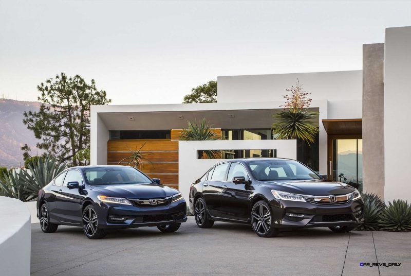 2016 Honda Accord Sedan Touring and Accord Coupe Touring