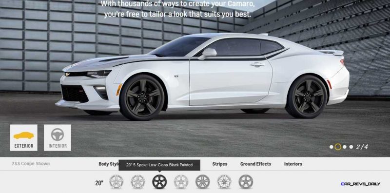 2016 Camaro SS Wheel Options 5