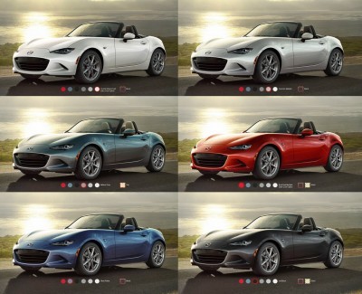 2016 Mazda MX-5 Colors 6-tile