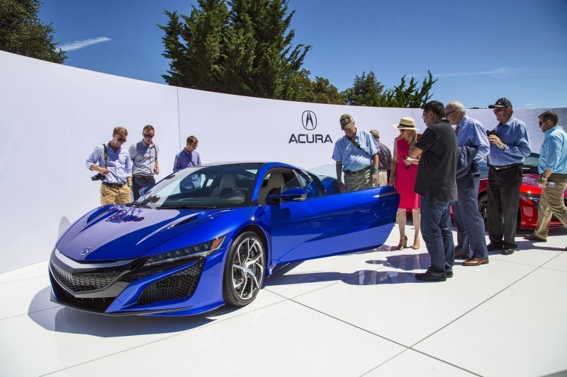 Acura NSX at The Quail 2015