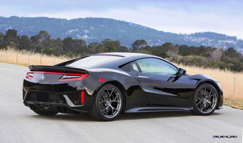 New Acura NSX in Berlina Black