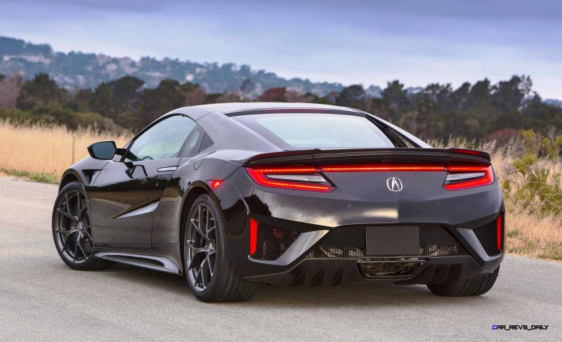 New Acura NSX in Berlina Black