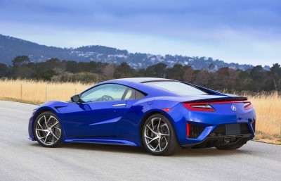 New Acura NSX in Nouvelle Blue