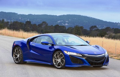 New Acura NSX in Nouvelle Blue