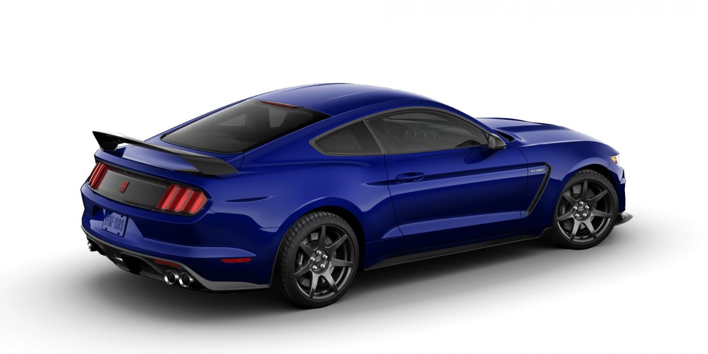 2016 SHELBY Ford Mustang GT350R Colors