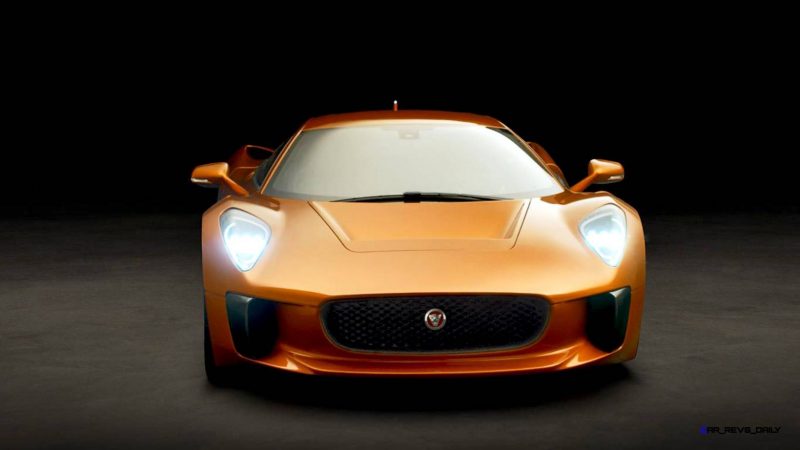 007 SPECTRE Bond Cars - JAGUAR CX-75 Orange 10