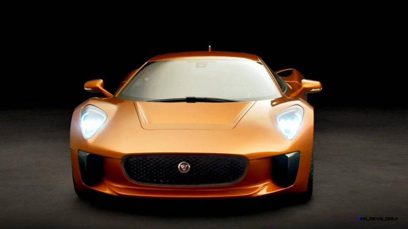 007 SPECTRE Bond Cars - JAGUAR CX-75 Orange 11