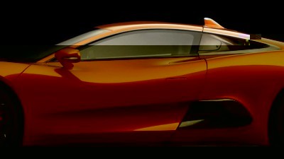 007 SPECTRE Bond Cars - JAGUAR CX-75 Orange 14