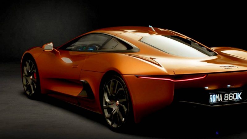 007 SPECTRE Bond Cars - JAGUAR CX-75 Orange 15