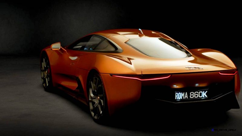 007 SPECTRE Bond Cars - JAGUAR CX-75 Orange 16