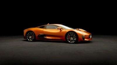 007 SPECTRE Bond Cars - JAGUAR CX-75 Orange 2