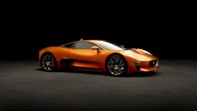 007 SPECTRE Bond Cars - JAGUAR CX-75 Orange 3