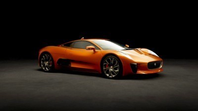 007 SPECTRE Bond Cars - JAGUAR CX-75 Orange 4