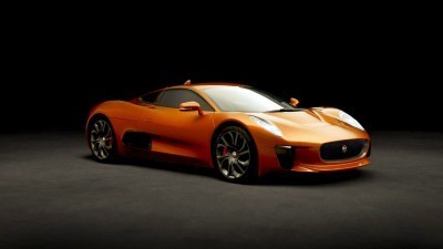 007 SPECTRE Bond Cars - JAGUAR CX-75 Orange 5