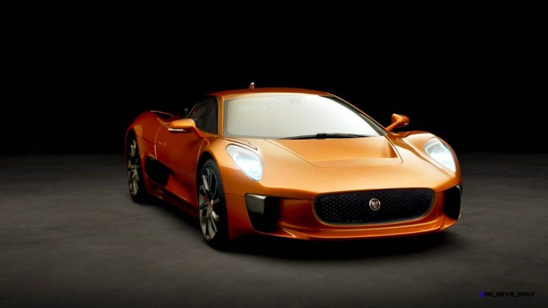 007 SPECTRE Bond Cars - JAGUAR CX-75 Orange 8