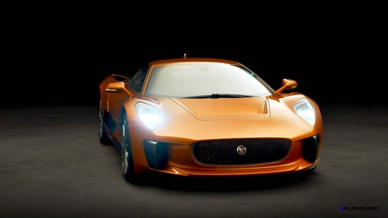 007 Spectre Bond Cars Jaguar Cx 75 Orange 9