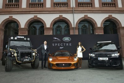 007 SPECTRE Bond Cars - Jaguar CX-75 Land Rover RRS SVR 22