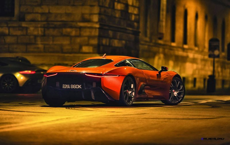 007 SPECTRE Bond Cars - Jaguar CX-75 Land Rover RRS SVR 23