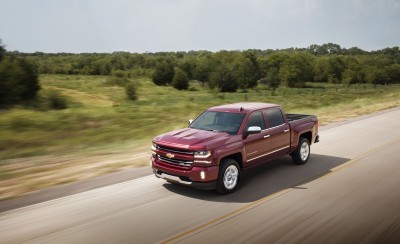 2016 Chevrolet Silverado 1500 LTZ Z71 in motion