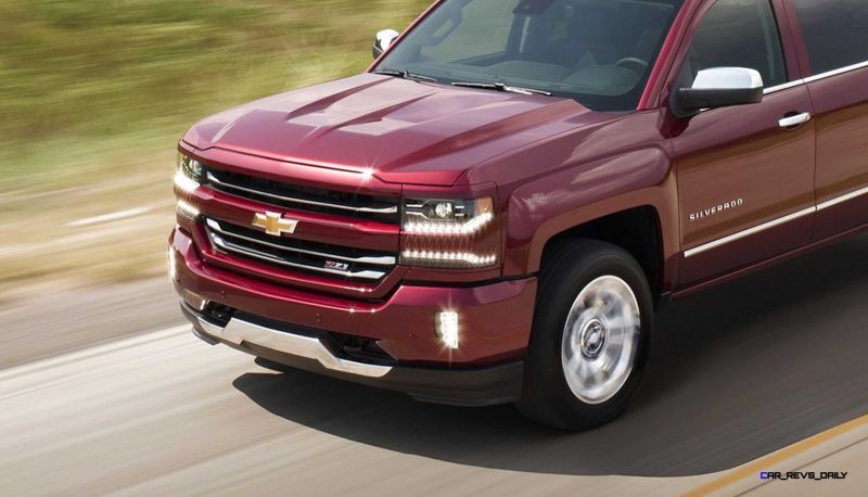 2016 Chevrolet Silverado 1500 LTZ Z71 in motion