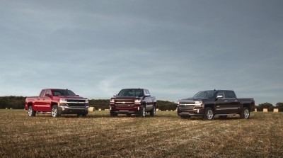 2016 Chevrolet Silverado 1500 LT, LT Z71 and High Country