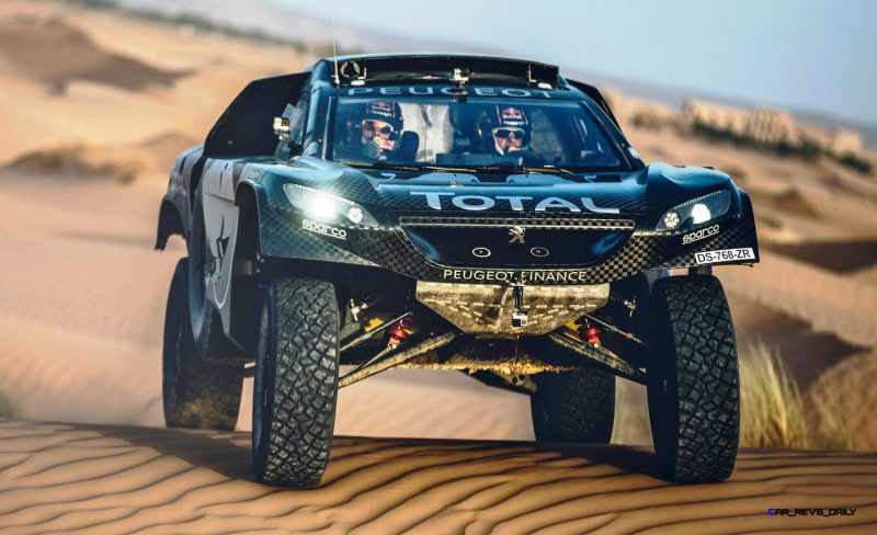 2016 Peugeot DKR16 Rally Racer 12