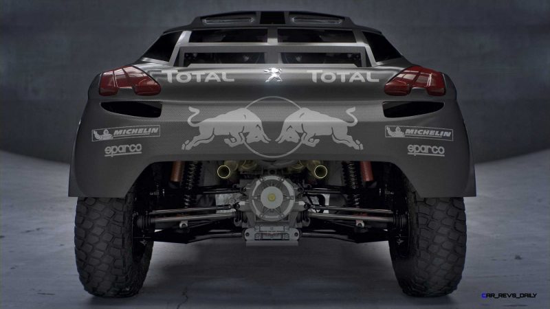 PEUGEOT 2008 DKR16 - Detail