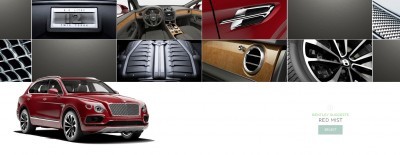 2017 Bentayga BENTLEY SUGGESTS COLORS 8