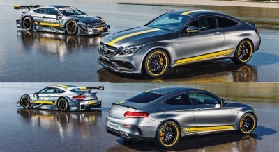 2017 Mercedes-AMG C63 Coupé Edition 1 + 2016 DTM Racecar 1