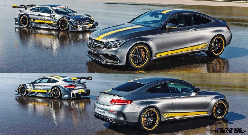 2017 Mercedes-AMG C63 Coupé Edition 1 + 2016 DTM Racecar 1